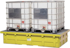 Enpac - IBC Sumps, Platforms & Decks Type: IBC Pallet w/Drain Number of Totes: 2 - Top Tool & Supply