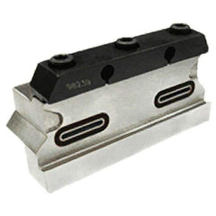 Iscar - Tool Block Style TGTBU, 32mm Blade Height, 110mm OAL, 53.4mm OAH, Indexable Cutoff Blade Tool Block - 32mm Shank Height, 29mm Shank Width, Through Coolant, Series JetHPLine - Top Tool & Supply