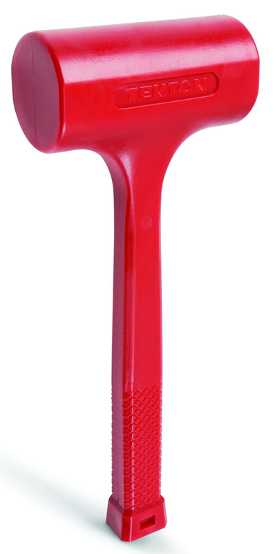 64 oz Dead Blow Hammer- 2-5/8'' Head Diameter Coated Steel Handle - Top Tool & Supply