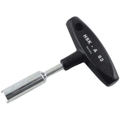 Iscar - Rotary Tool Holder Cool Tube Wrench - Use with HSK Shank Tool, Compatible with CF4 Connection Size & HSK80A Taper Size - Exact Industrial Supply