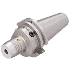 Iscar - SK50 Taper Shank, 18mm Hole Diam, Hydraulic Tool Holder/Chuck - 36mm Nose Diam, 80mm Projection, 52mm Clamp Depth, 8,000 RPM, Through Coolant - Exact Industrial Supply