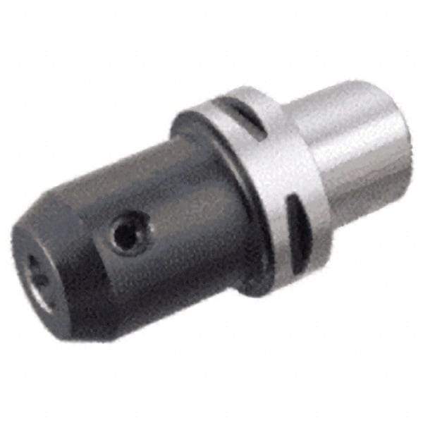 Iscar - C6 Modular Connection 8mm Hole End Mill Holder/Adapter - 28mm Nose Diam, 75mm Projection, DIN Flange Coolant - Exact Industrial Supply