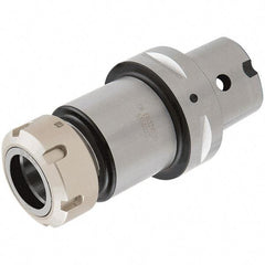 Iscar - 1mm to 10mm Capacity, 70mm Projection, Modular Connection, ER16 Collet Chuck - 0.0001" TIR, Through-Spindle - Exact Industrial Supply