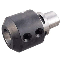 Iscar - C6 Modular Connection 3/8" Hole End Mill Holder/Adapter - 35mm Nose Diam, 2.362" Projection, Through-Spindle Coolant - Exact Industrial Supply