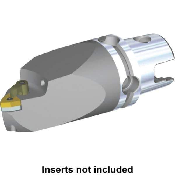 Kennametal - Right Hand Cut, Size KM63, WN.. Insert Compatiblity, Modular Turning & Profiling Cutting Unit Head - 115mm Head Length, Through Coolant, Series M-Clamping - Top Tool & Supply