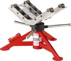 Ridgid - 6" to 24" Pipe Capacity, Adjustable Pipe Stand - 16" to 31" High, 4,500 Lb Capacity - Top Tool & Supply