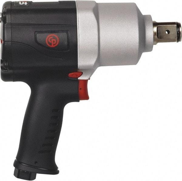 Chicago Pneumatic - 1" Drive, 7,000 RPM, 1,080 Ft/Lb Torque Impact Wrench - Pistol Grip Handle, 1,200 IPM, 31 CFM, 90 psi, 3/8" NPT Inlet - Top Tool & Supply