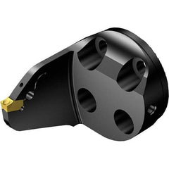 Sandvik Coromant - Modular Grooving Cutting Unit Head - Left Hand Cut, Through Coolant, Series CoroCut QF - Top Tool & Supply