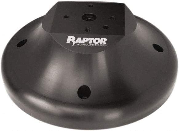 Raptor Workholding - 11.4" Jaw Width, 4-1/2" High Riser - For Use with 4 & 5 Axis Workholding Systems - Top Tool & Supply