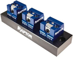 Raptor Workholding - 3/4" Jaw Width, 2-7/8" High x 10" Long x 4" Wide Dovetail Vise - For Use with 4 & 5 Axis Workholding Systems - Top Tool & Supply