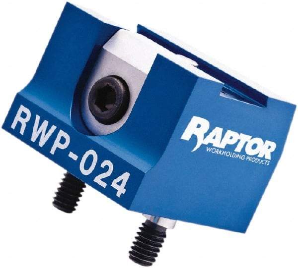 Raptor Workholding - 3/4" Jaw Width, 1-1/2" High x 2" Long x 2" Wide Dovetail Vise - For Use with 4 & 5 Axis Workholding Systems - Top Tool & Supply