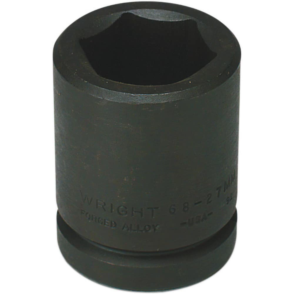 Wright Tool & Forge - Impact Sockets; Drive Size: 3/4 ; Size (mm): 46.0000 ; Type: Standard ; Style: Impact Socket ; Style: Impact Socket ; Style: Impact Socket - Exact Industrial Supply