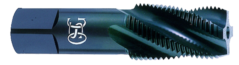 1-11-1/2 Dia. - 5 FL - HSS - Steam Oxide Standard Spiral Flute Pipe Tap - Top Tool & Supply