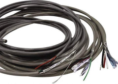 Made in USA - 18 AWG, 3 Wire, 1,000' OAL Unshielded Automation & Communication Cable - PVC Insulation, Bare Copper Conductor, 300 Volts, 0.155" OD - Top Tool & Supply