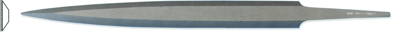 6" Barrette File, Cut 1 - Top Tool & Supply