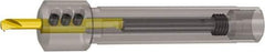 Vargus - Internal Thread, Neutral Cut, 3/4" Shank Width x 3/4" Shank Height Indexable Threading Toolholder - 3.74" OAL, 4.0SIR Insert Compatibility, SMC Toolholder, Series Micro - Top Tool & Supply