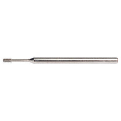 0.07″ × 0.157″ × 1″ Electroplated CBN Mounted Point 100 Grit - Top Tool & Supply