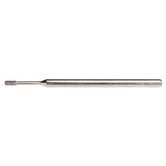 0.08″ × 0.157″ × 0.5″ Electroplated CBN Mounted Point 200 Grit - Top Tool & Supply