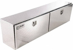 Dee Zee - 72" Wide x 20" High x 15-1/2" Deep Topside Box - Fits All Trucks with 6' or 8' Bed - Top Tool & Supply