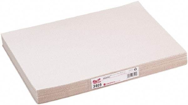 Pacon - 18" Long x 12" Wide Sheets of White Newsprint Paper - 30 Lb Paper Weight, 500 Sheets - Top Tool & Supply