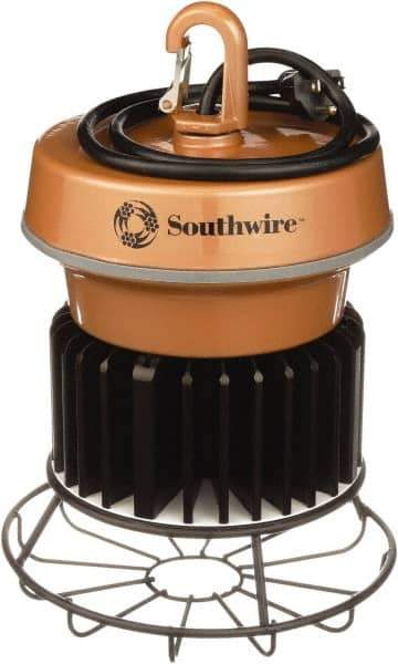 Southwire - 15 Conductor, 120 VAC, 78 Watt, Temporary String Light - 3' SJTW-A Cord, Metal - Top Tool & Supply