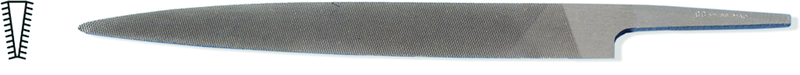 6" Knife File, Cut 2 - Top Tool & Supply