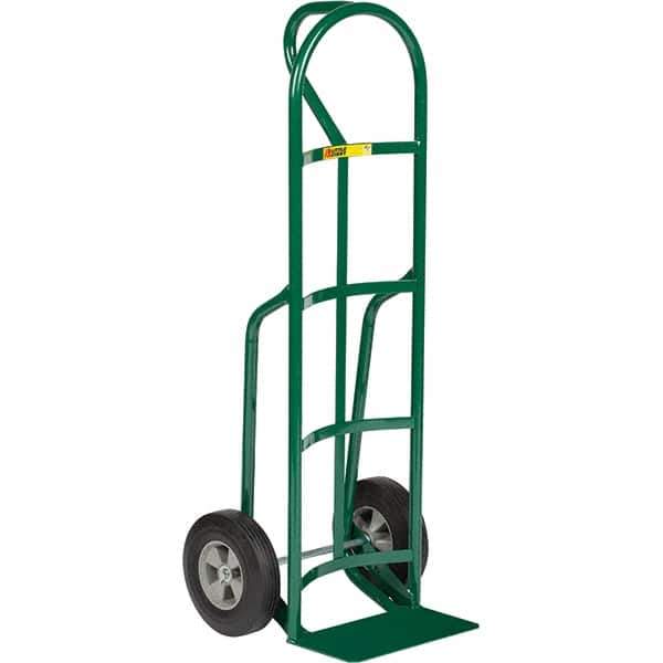 Little Giant - 800 Lb Capacity 49" OAH Hand Truck - Loop Handle, Steel, Rubber Wheels - Top Tool & Supply