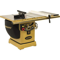 Powermatic - 10" Blade Diam, 5/8" Arbor Diam, 1 Phase Table Saw - 3 hp, 230 Volt, 11-1/4" Cutting Depth - Top Tool & Supply