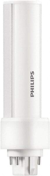 Philips - 5 Watt LED Commercial/Industrial 2 Pin Lamp - 2,700°K Color Temp, 580 Lumens, 60 Volts, PLC, 50,000 hr Avg Life - Top Tool & Supply