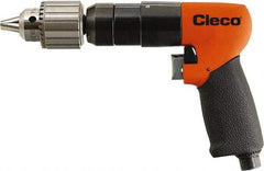 Cleco - 1/2" Keyed Chuck - Pistol Grip Handle, 1,200 RPM, 0.2 LPS, 25 CFM, 1.2 hp, 90 psi - Top Tool & Supply