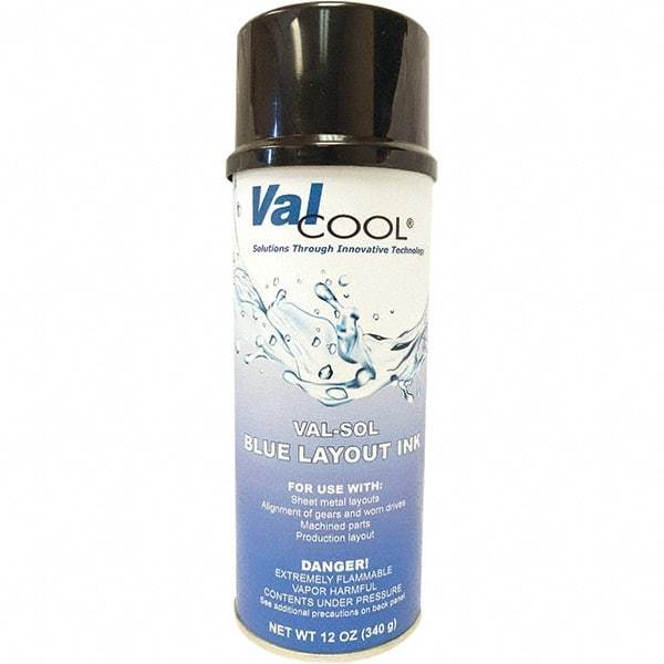 ValCool - Layout Fluid Type: Blue Layout Fluid Volume Capacity: 16 oz. - Top Tool & Supply