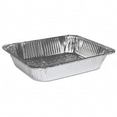 Boardwalk - Half Size Aluminum Steam Table Pan, Deep, 100/Carton - Top Tool & Supply