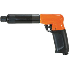 Cleco - 1/4" Bit Holder, 1,900 RPM, Pistol Grip Handle Air Screwdriver - 0.3 to 2.2 Ft/Lb Torque, 1/4" Inlet, 11 CFM - Top Tool & Supply