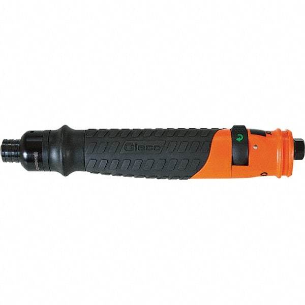 Cleco - 1/4" Bit Holder, 260 RPM, Pistol Grip Handle Air Screwdriver - 0.3 to 3.8 Ft/Lb Torque, 1/4" Inlet, 11 CFM - Top Tool & Supply