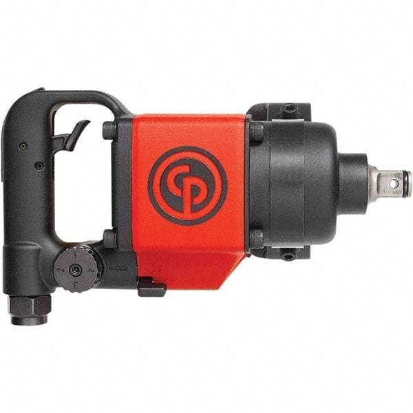 Chicago Pneumatic - 3/4" Drive, 6,600 RPM, 1,300 Ft/Lb Torque Impact Wrench - D-Handle, 41 CFM, 90 psi, 1/2" NPT Inlet - Top Tool & Supply