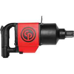 Chicago Pneumatic - #5 Spline Drive, 2,800 RPM, 5,900 Ft/Lb Torque Impact Wrench - D-Handle, 84.5 CFM, 90 psi, 1/2" NPT Inlet - Top Tool & Supply