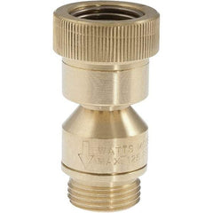 Watts - Vacuum-Breaker Valves Type: Dual Check Material: Lead Free Brass - Top Tool & Supply