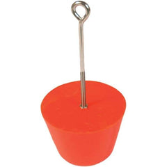 UltraTech - 7" Long x 6' Wide, Polyurethane Drain Plug - 6" Diam, Orange, Use for Spill Response - Top Tool & Supply