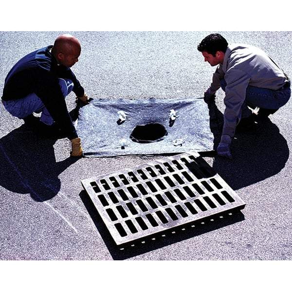 UltraTech - 4' Long x 3' Wide, Ultra X-TEX Drain Guard - Black, Use for Stormwater/Construction Compliance - Top Tool & Supply