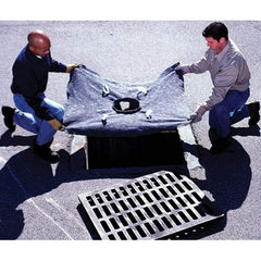 UltraTech - 4' Long x 3' Wide, Ultra X-TEX Drain Guard - Black, Use for Stormwater/Construction Compliance - Top Tool & Supply