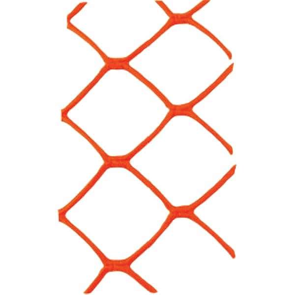 PRO-SAFE - 100' Long x 4' High, Orange Reusable Safety Fence - Top Tool & Supply