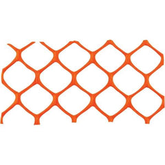 PRO-SAFE - 50' Long x 5' High, Orange Reusable Safety Fence - Top Tool & Supply