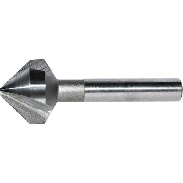 Keo - 1" Head Diam, 3/8" Shank Diam, 3 Flute 82° Cobalt Countersink - Top Tool & Supply