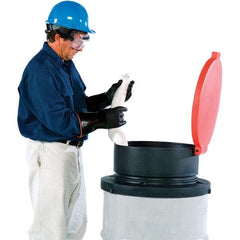 UltraTech - 11" High x 24-1/2" Diam, Polyethylene, Open Head Funnel - 5 Gal Drum/Pail Capacity - Top Tool & Supply