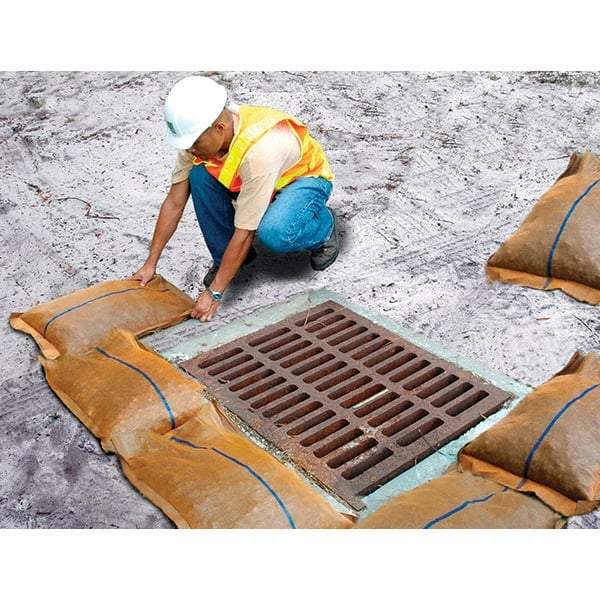 UltraTech - 750' Long" x 19" Wide Gravel Bag - Orange Geotextile, For Stormwater - Top Tool & Supply