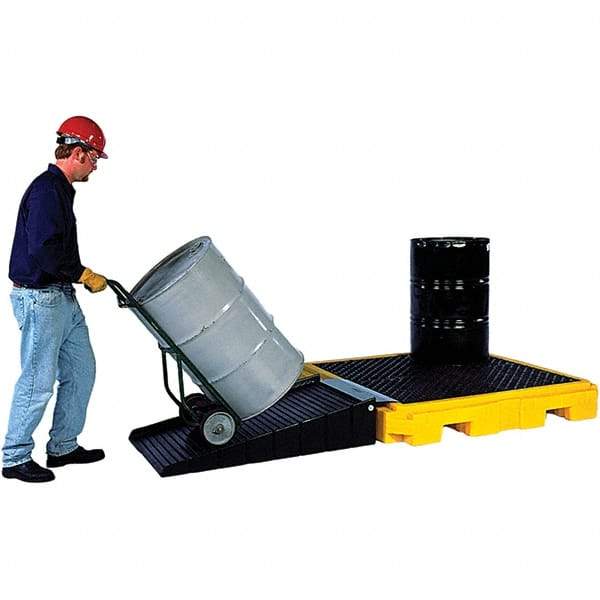 UltraTech - Ramps for Spill Containment Height (Inch): 8-51/64 Length (Inch): 55-1/2 - Top Tool & Supply