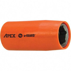 Apex - 3/8" Drive, Square Drive Socket - 2.075" OAL - Top Tool & Supply