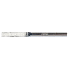 0.020″ × 1/8″ Electroplated Diamond File Flat 100 Grit 5/8″ Diamond - Top Tool & Supply