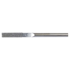 0.079″ × 0.040″ Electroplated Diamond File Round 100 Grit 5/8″ Diamond - Top Tool & Supply