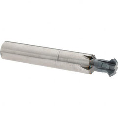 Accupro - 1/2° 1/2" Cut Diam, 0.187" Cut Width, 1/2" Shank, Solid Carbide Double-Angle Cutter - Top Tool & Supply